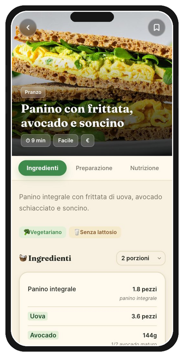 Dettaglio ricetta